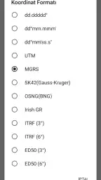Mgrs & Utm Harita: Taktik GPS 6