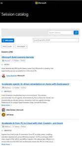 Microsoft Build screenshot