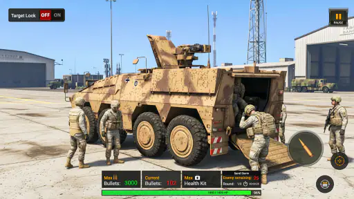 Military Truck Cargo Game 3d 2