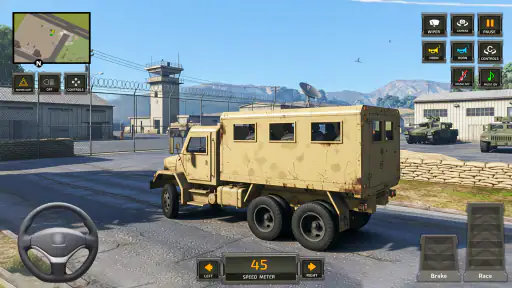 Military Truck Cargo Game 3d 7