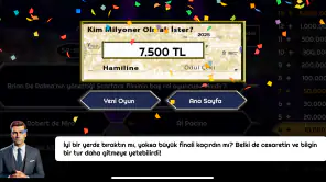 Milyoner 2025 Bilgi Yarışması screenshot