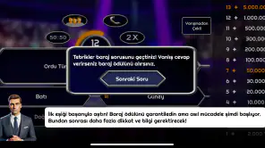 Milyoner 2025 Bilgi Yarışması screenshot
