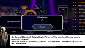 Milyoner 2025 Bilgi Yarışması screenshot