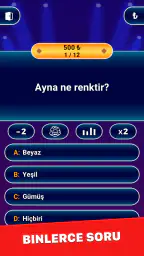 Milyoner 2025: Quiz & IQ Testi 2
