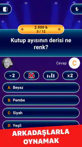 Milyoner 2025: Quiz & IQ Testi screenshot