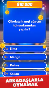 Milyoner - Türkçe Test Oyunu screenshot