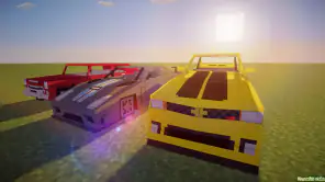 Minecraft PE için Araba Modu screenshot