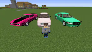 Minecraft PE için Araba Modu screenshot