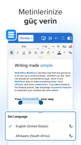 MobiOffice: Word, Sheets, PDF screenshot