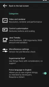 MojoLauncher screenshot