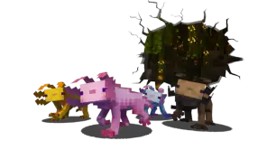 Morph&Mob Mod for MinecraftPE screenshot