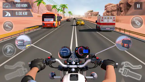 Moto World Tour: Yarış Oyunu 1