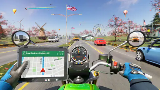 Moto World Tour: Yarış Oyunu 7