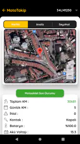 Motorist Takip Sistemleri screenshot