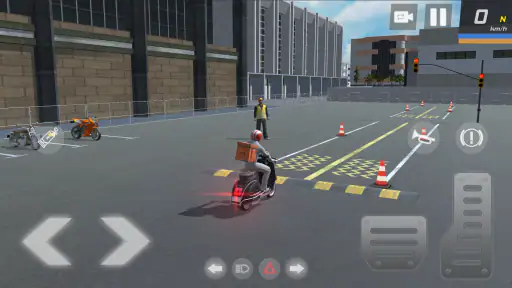 Motosiklet Kurye Acele Sim 2
