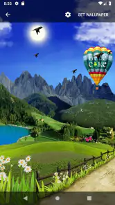 Mountain Weather LWP screenshot