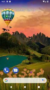 Mountain Weather LWP screenshot