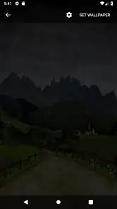 Mountain Weather LWP screenshot