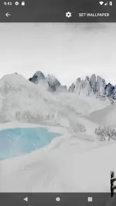Mountain Weather LWP screenshot