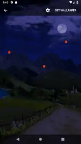 Mountain Weather LWP screenshot