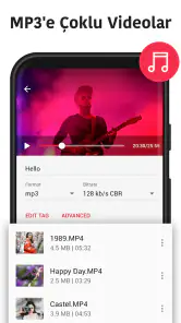 MP3 dönüştürücü-video cevirme screenshot