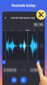 MP3 kesici, müzik kesici screenshot