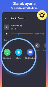MP3 kesici, müzik kesici screenshot