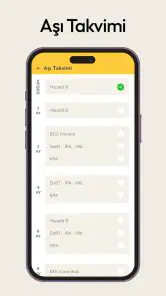 Mucize Bebek Gelişim Takibi screenshot
