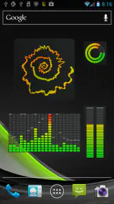 Music VU Visualizer Widgets screenshot