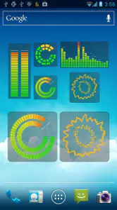 Music VU Visualizer Widgets screenshot