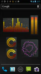 Music VU Visualizer Widgets screenshot
