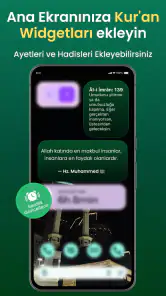 Müslim: Ramazan Kur'an Widgets screenshot