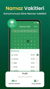 Müslim: Ramazan Kur'an Widgets screenshot