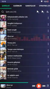 Müzik çalar screenshot