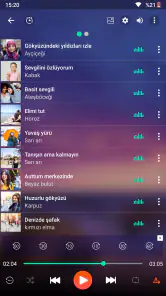 Müzik çalar screenshot