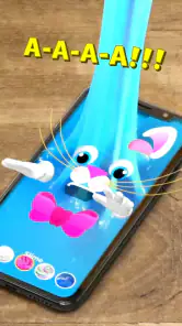 My Talking Slimy Slime Pet Cat screenshot