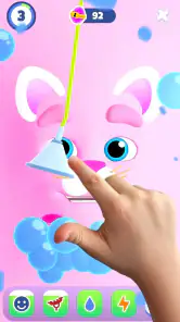 My Talking Slimy Slime Pet Cat screenshot