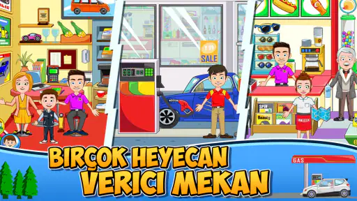 My Town : Car wash fix & drive 2