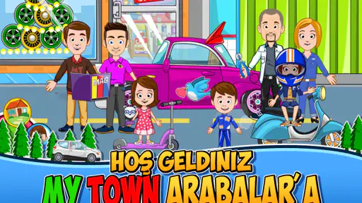 My Town : Car wash fix & drive 6