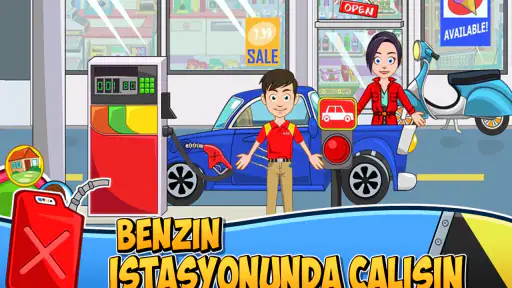 My Town : Car wash fix & drive 8