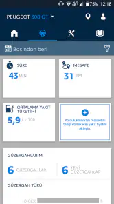 MYPEUGEOT APP screenshot