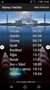 Namaz Vakitleri screenshot