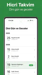 Namaz Vakitleri: Alarm & Kıble screenshot