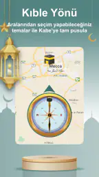 Namaz Vakti, Ezan Alarm, Kıble 1