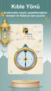 Namaz Vakti, Ezan Alarm, Kıble screenshot