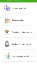 Namoz o'qishni o'rganish 1