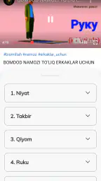 Namoz o'qishni o'rganish 6