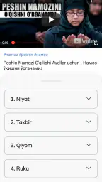 Namoz o'qishni o'rganish 7