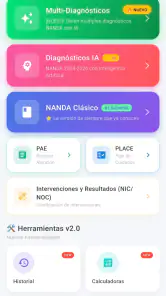 NANDA 2024 Diagnósticos IA screenshot
