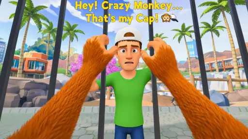 Naughty Monkey Simulator Game 2